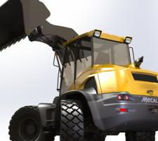 Mecalac AS 1600 swing loader 