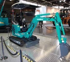 Sunward SWE18 mini excavator