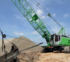 Sennebogen 640 HD crawler crane