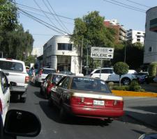 Mexico City traffic