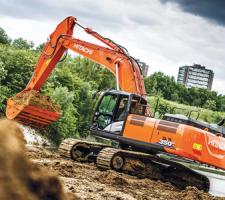 Hitachi excavator