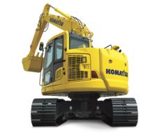 Komatsu’s PC138US-11 excavator 