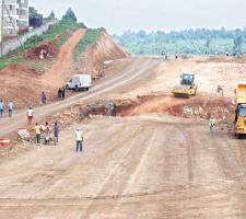 road build in Kenya 