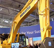 bauma 2016 Daily News Komatsu  hybrid excavator HB365LC