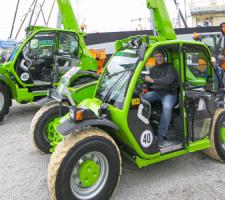 bauma 2016 Merlo telehandlers 