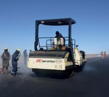 Paving and compaction processes 