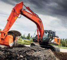 Hitachi excavator