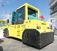 Ammann’s new rubber tyred compactor 