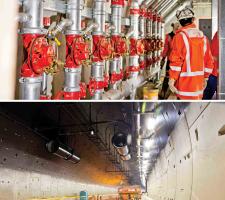 Piping for emergency fire protection systems 