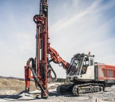 Sandvik Pantera drill rig 