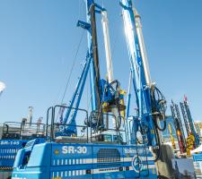 Soilmec SR-30 piling rig