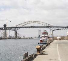 PIC 2 - The Old Gerald Desmond Bridge, Long Beach, Calif..JPG