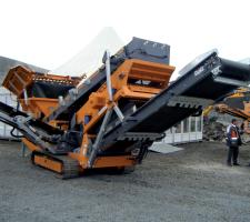 Rockster mobile crusher 