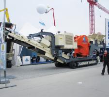 Gasparin Impianti's new mobile crusher