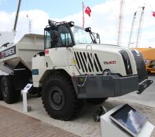 Terex TA300 Generation 9 ADT, live at INTERMAT 2012