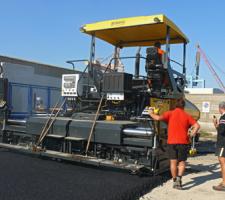 Asphalt paving plan