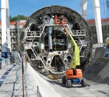 TBM  pressurised difficult ground condition