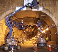 Westbound Norfolk Tunnel