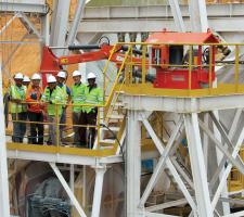 Sandvik and Lafarge team in Kulai plant 