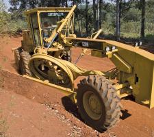 The 120K motor grader from Caterpillar for Africa, Middle East and CIS markets