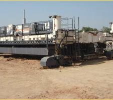 Four SP1600 Wirtgen slipform pavers