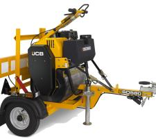 The JCB SD580 single drum roller