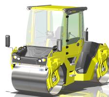 mid-range asphalt compactors from BOMAG 