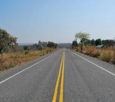 A section of Juba-Nimule road after reconstruction