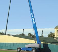 Genie GS-4069 bi-energy hybrid scissor lift