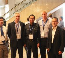 Attendees from the Trimble vent in Indonsia