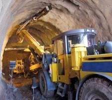 The South Portal of the Chenani-Nashri tunnel