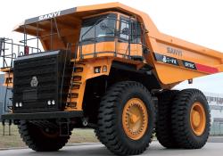 bauma China 2014 Preview Sany SRT95C rigid dump truck