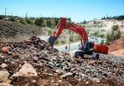 Hitachi Israeli Hitachi excavators