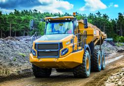 INTERMAT 2015 Preview Bell E-Series B30E Dump truck