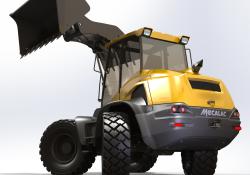 Mecalac’s AS 1600 swing loader 