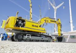 Liebherr’s crawler excavator