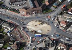 Thornbury Barracks roundabout