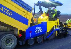 Breedon Aggregates bought Caterpillar road machinery