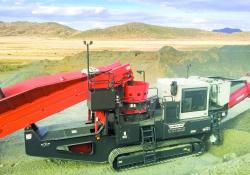 Sandvik QH331 tracked mobile cone crusher