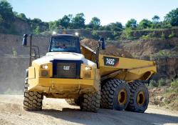 Caterpillar dump truck