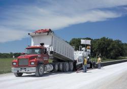 Roadtec paver in Iowa