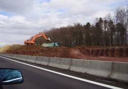 building a road in Germany 