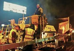 MOBA equipment on the Cairo road project 