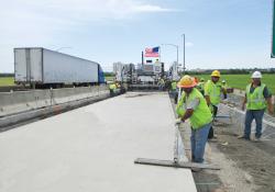 Concrete Roads Repair The paving work