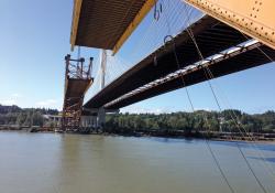 gap widens on Port Mann Bridge 