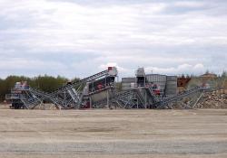 Sandvik crushing and screening equipment 