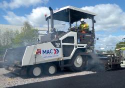 Volvo wheeled P6870C paver