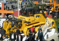 Key construction equipment manufacturers at BICES 2015