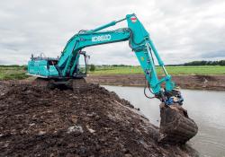 Latest Kobelco SK210LC-10 excavator