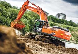 Hitachi excavator